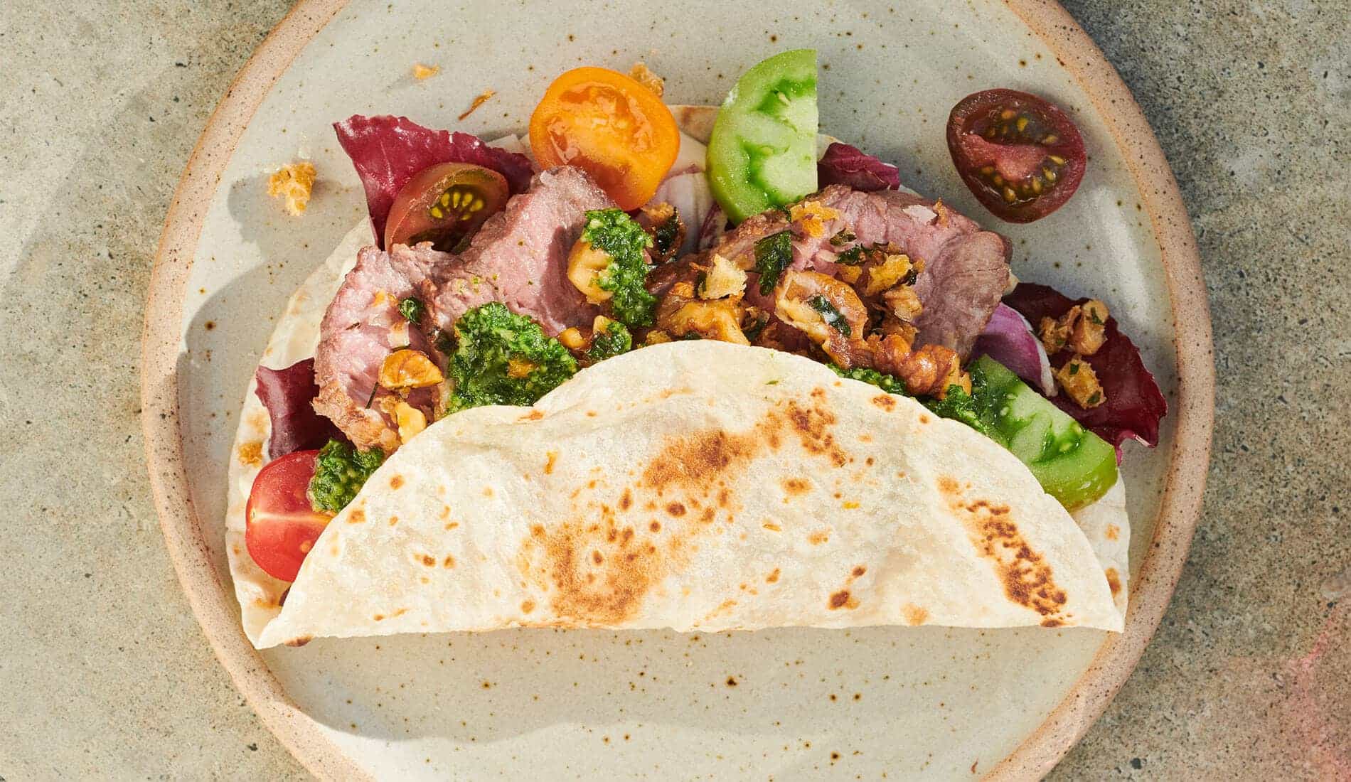 Piadina Yoghurt Flatbread