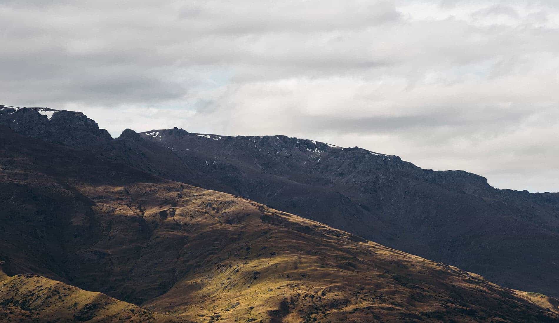 Central Otago mountain ranges