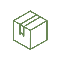 Vector pictogram of a box