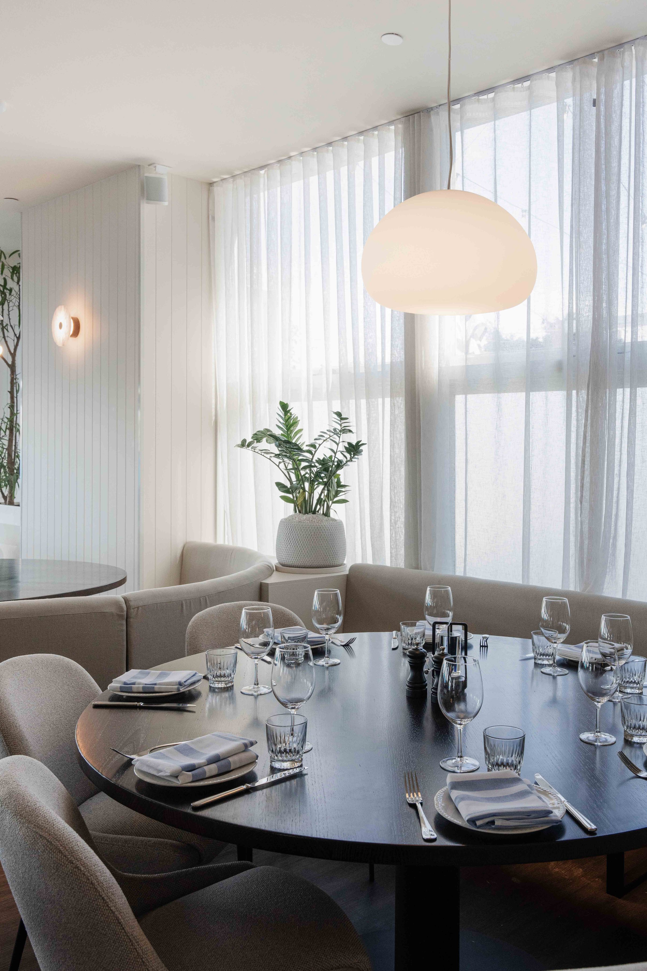 Basking in sunlight and boasting splendid river views, FOSH is designed for celebratory moments.