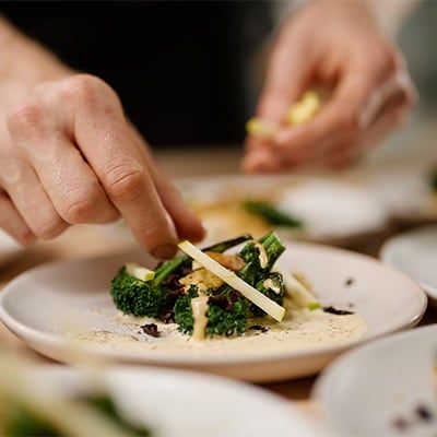 Burra Dish close up picture