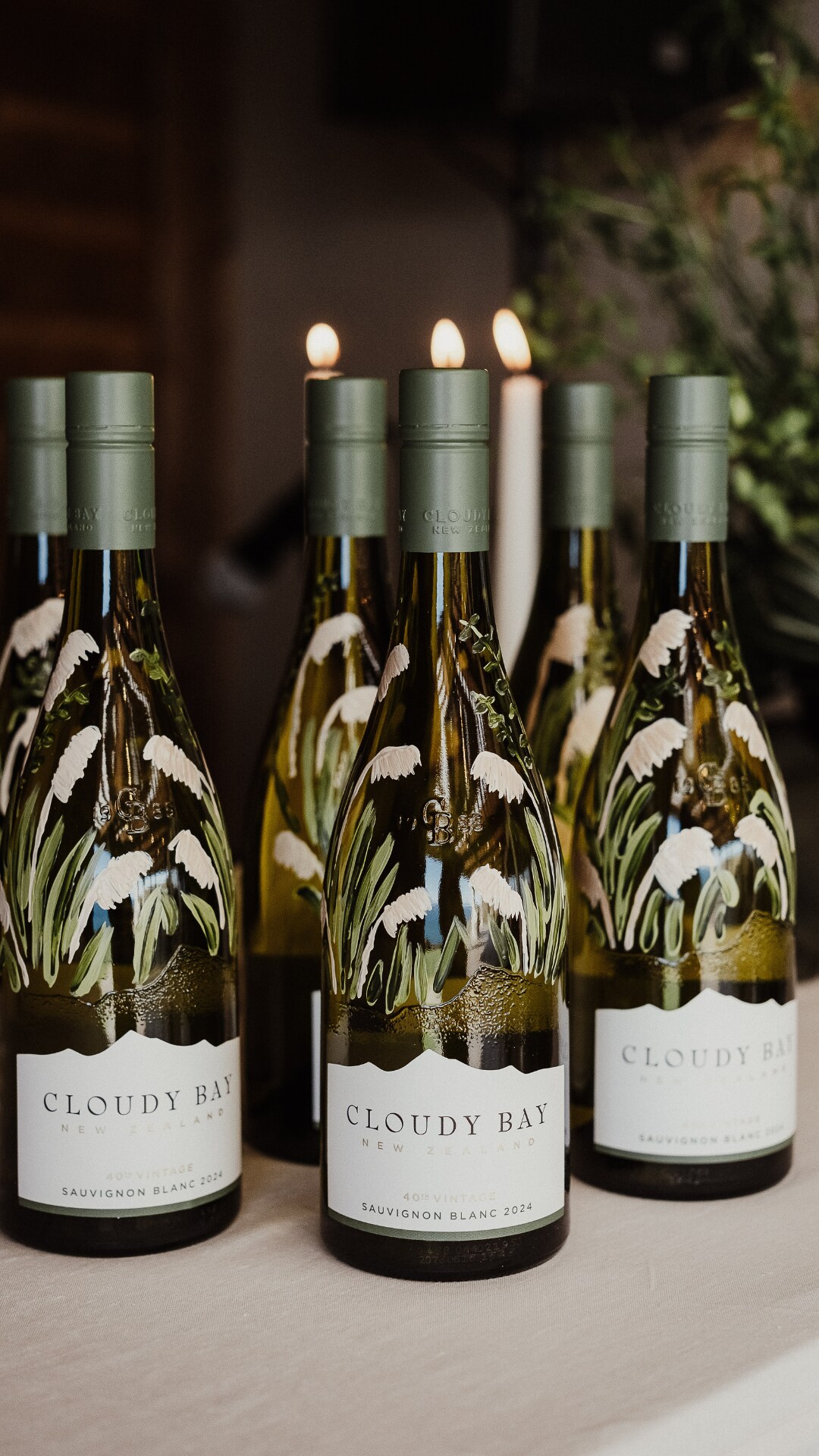 hand painted bottles