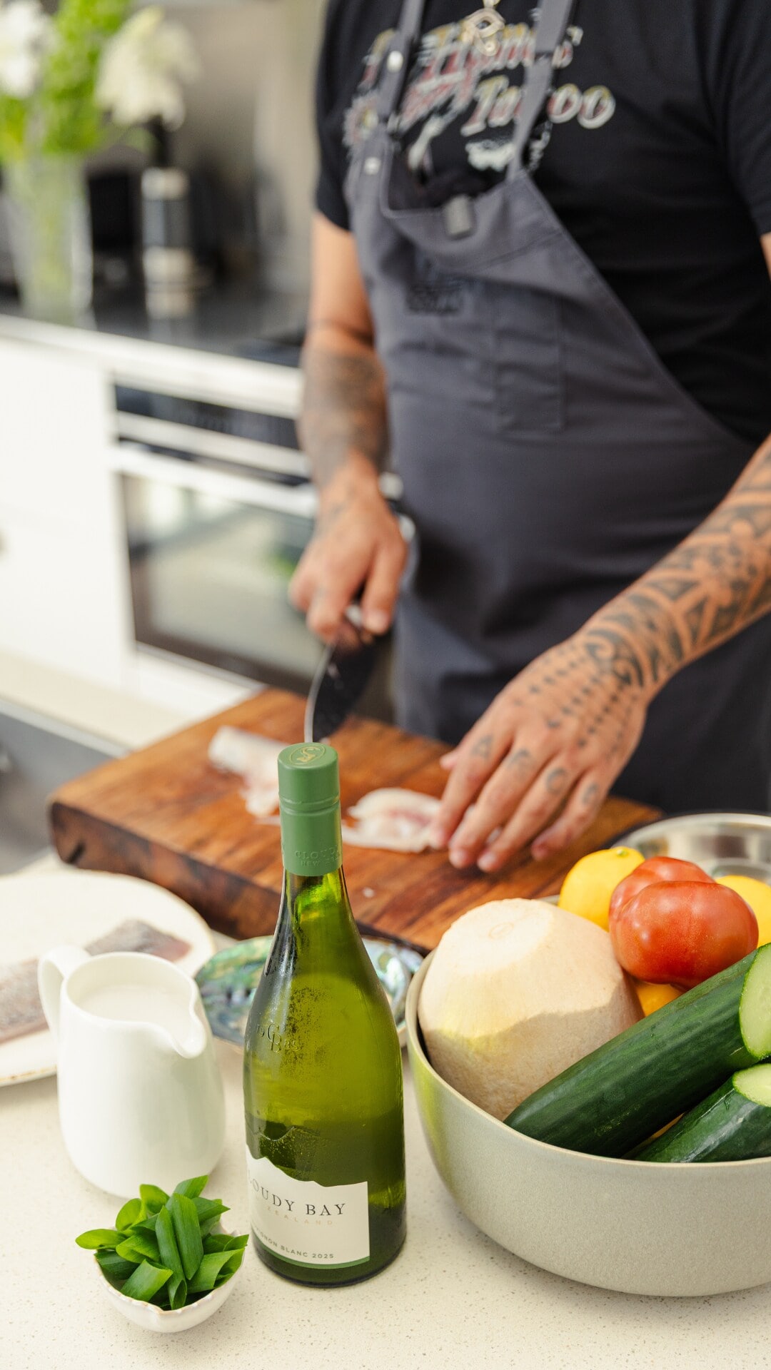 ika mata ceviche preparation