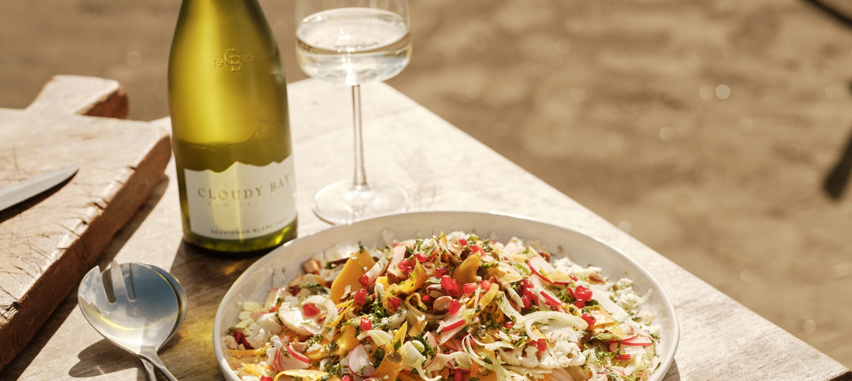 salad-and-wine