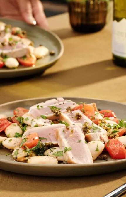 tuna with butter beans
