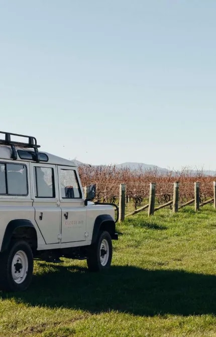 Cloudy Bay-branded Land Rover