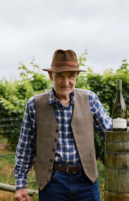 David Hohnen in the vineyards